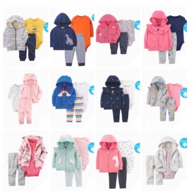 (Kiddiwear) [COD] Jaket Bayi / Jumper Bayi / Celana Bayi Set