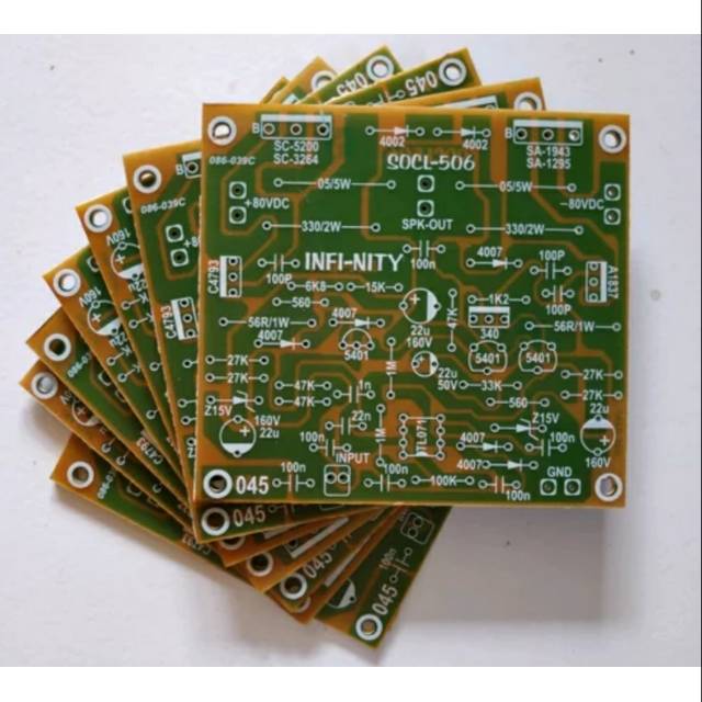 PCB Power Amplifier SOCL 506