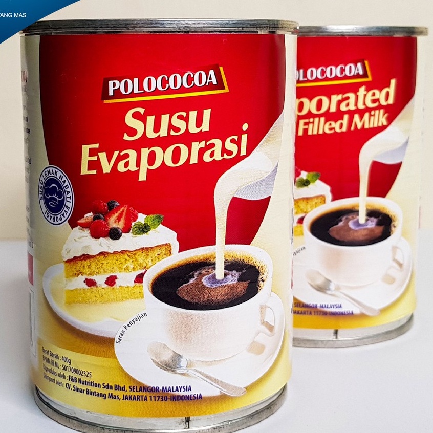 Polococoa Susu Evaporasi 400gr Evaporated Filled Milk