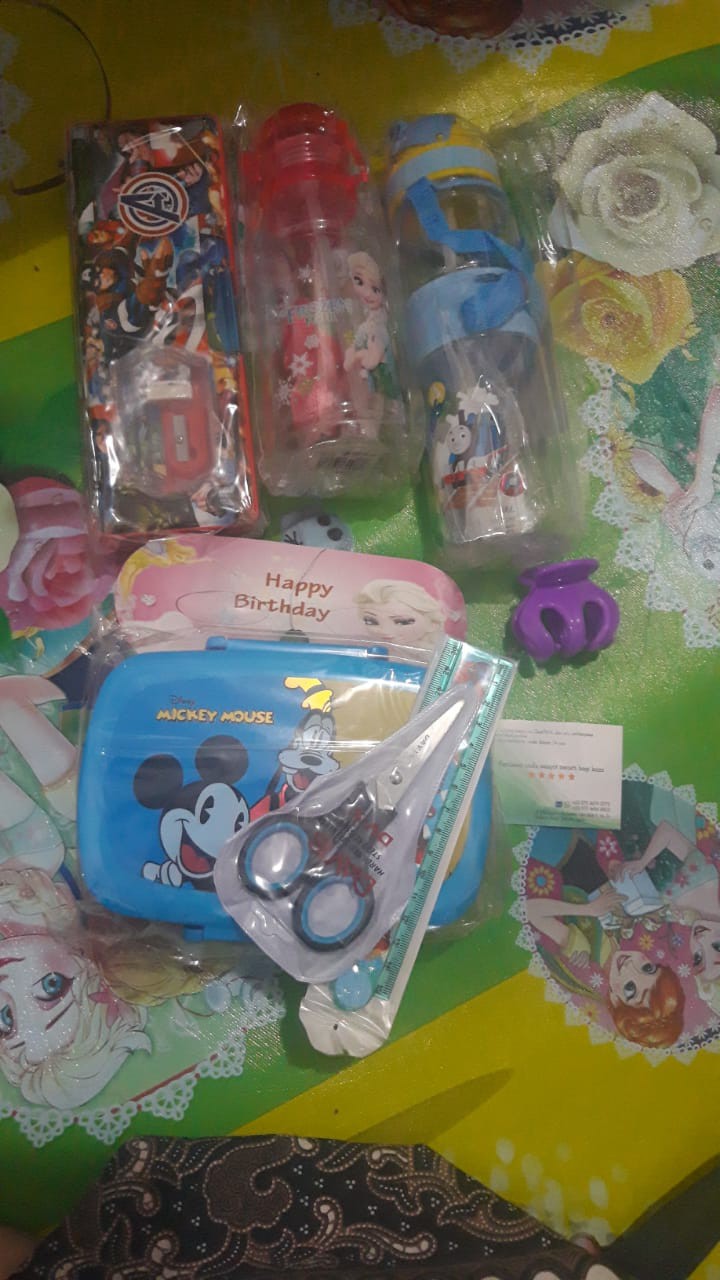 Botol Minum Anak Tinggi Sedotan Karet Tengah Bpa Free