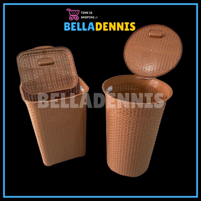 Club - Keranjang Laundry Anyaman / Laundry Basket / Keranjang Pakaian
