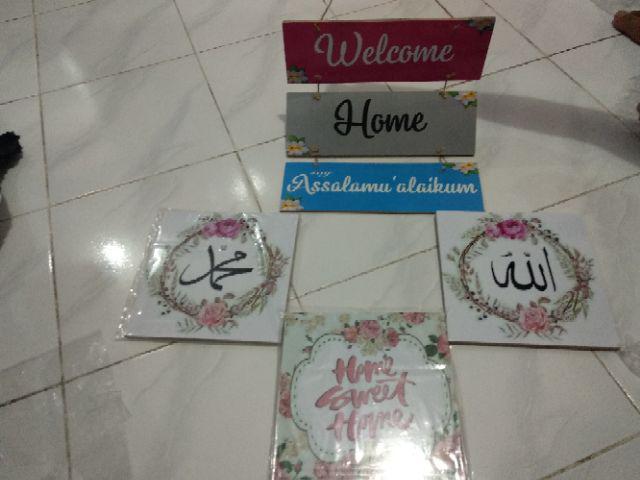 Hiasan Dinding Poster Kayu Al-155