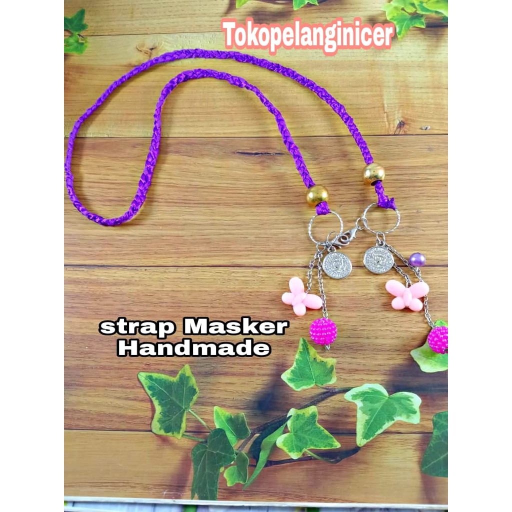 Tali strap masker - Tali Masker - Kalung Masker Mute  Aksesoris Fashion