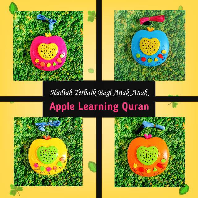 [✔COD] BISA PILIH WARNA APEL QURAN | APPLE QURAN | ALAT MENGHAFAL QURAN | SPEAKER QURAN ANAK |