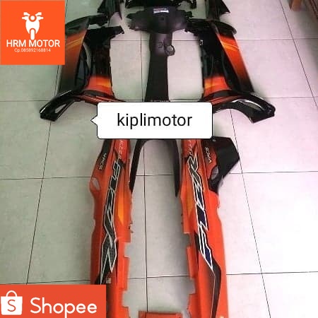 bodi body F1ZR Fullset Orange Hitam