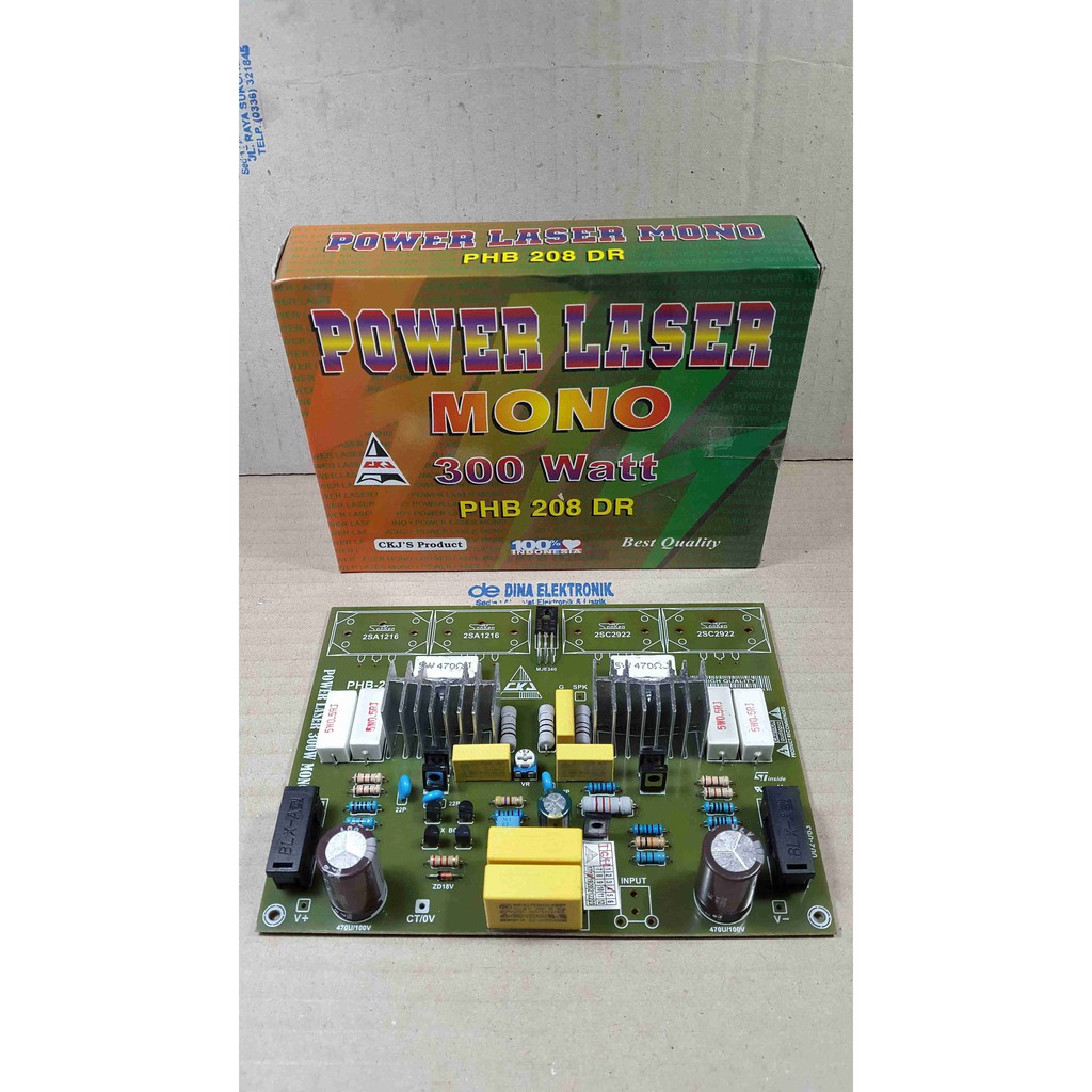 KIT DRIVER POWER AMPLIFIER MONO SUPER BLAZER 300 - 400 WATT