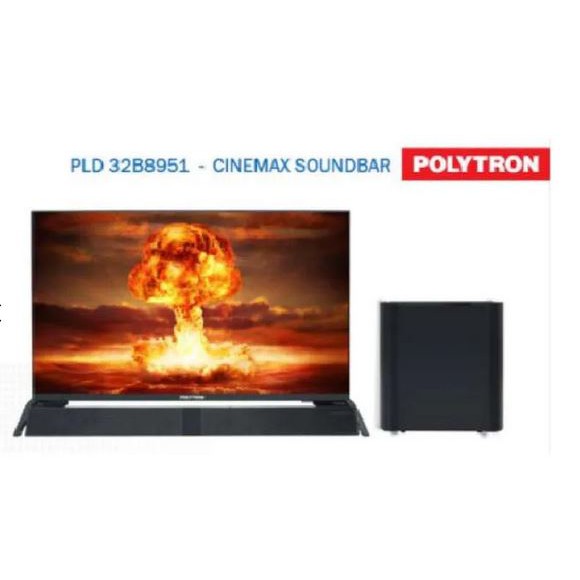 TV LED POLYTRON PLD32B8951 32 inch Cinemax soundbar