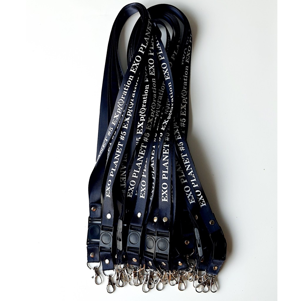 lanyard exo planet 5 EXplOration GANTUNGAN TALI LANYARD ID CARD KEYRING KPOP