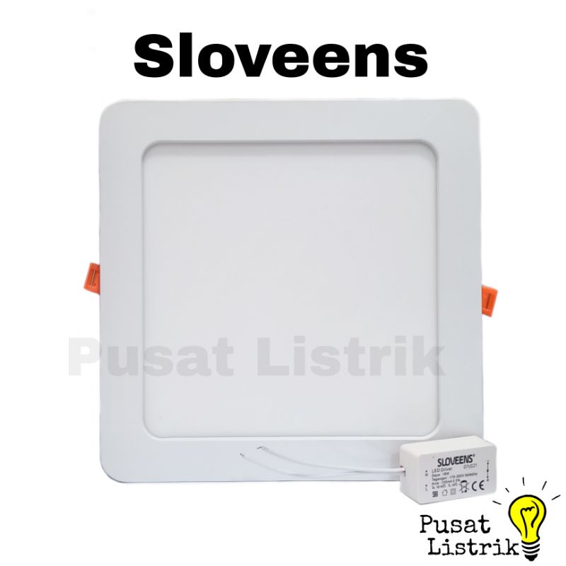 Downlight Panel LED 18watt Kotak Sloveens Downlight LED 18w Persegi