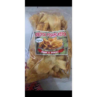 

Kripik pisang kepok original