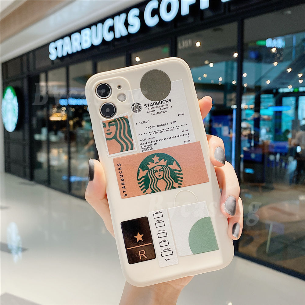 Casing Silikon Hp Redmi 10 Redmi 9t Redmi Note 10 Pro Note 9s Note 9 Note 8 Note 7 Xiaomi Poco M3 X3 Nfc Motif Starbucks