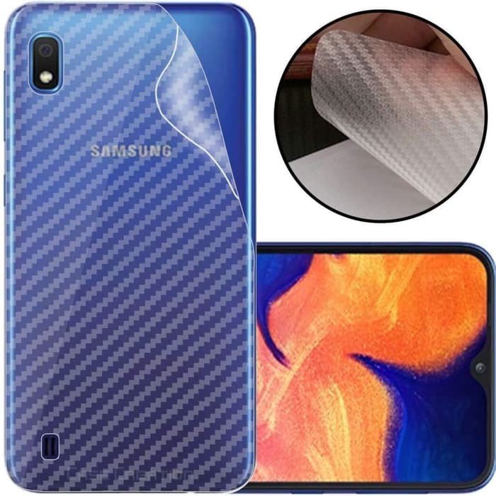 SKIN CARBON SAMSUNG A10 A10S A20 A20S A30 A30S A50 A50S A70 A70S