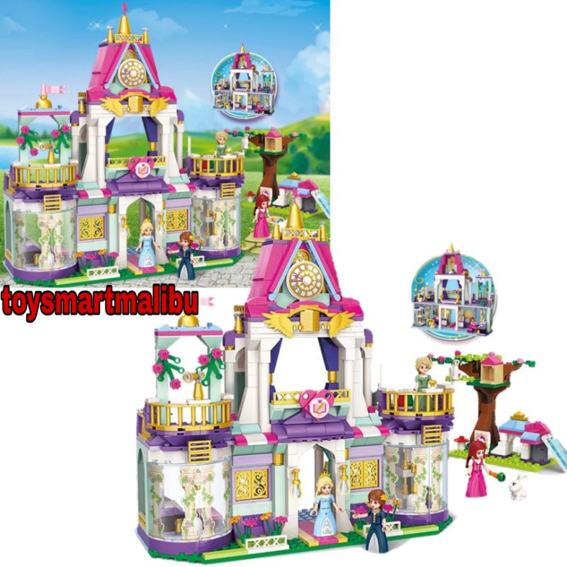 lego Qman princess leah royal wisdom school no 2611/mainan anak lego cewe