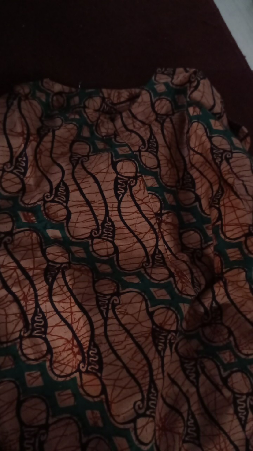 Gamis Batik Manggar, Padi, Sekar, Cantik, Kubis, Kipas, Daun Biru