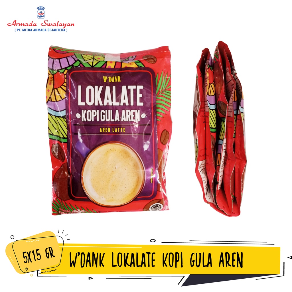 

W'dank Lokalate Gula Aren 5x15g