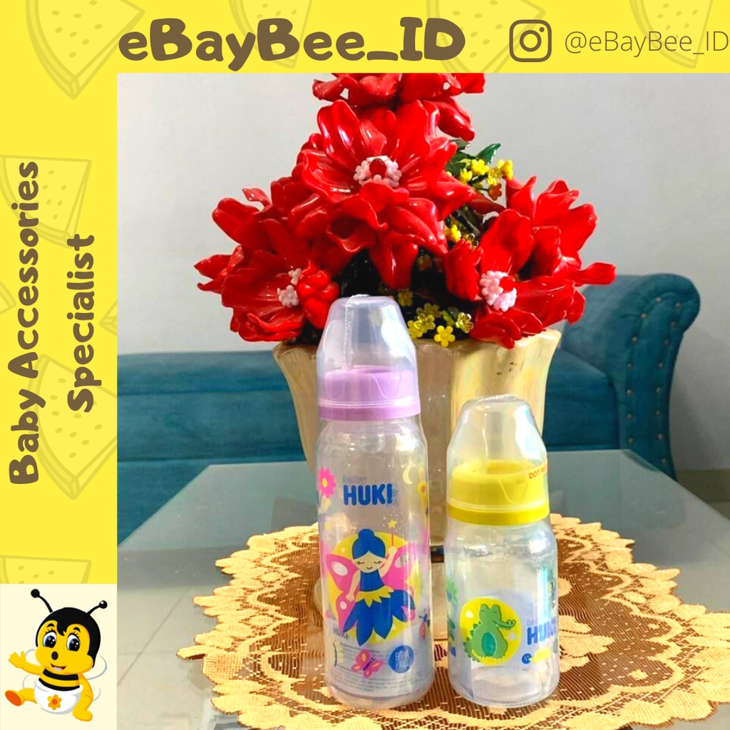 eBayBee_ID botol susu bayi BABY HUKI animal series reguler | Baby HUKI dot reguler 60 ML 120 ML 240 ML