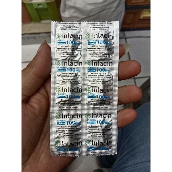Inlacin 100mg strip