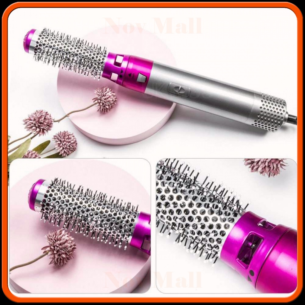 Sisir Panas 5 in 1 Pelurus Pengkriting Rambut Hair Comb - FG779