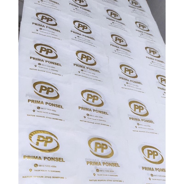 

plastik PE pesanan ukuran 20 x 35
