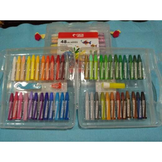 

Crayon Titi 48 Warna / Oil Pastels