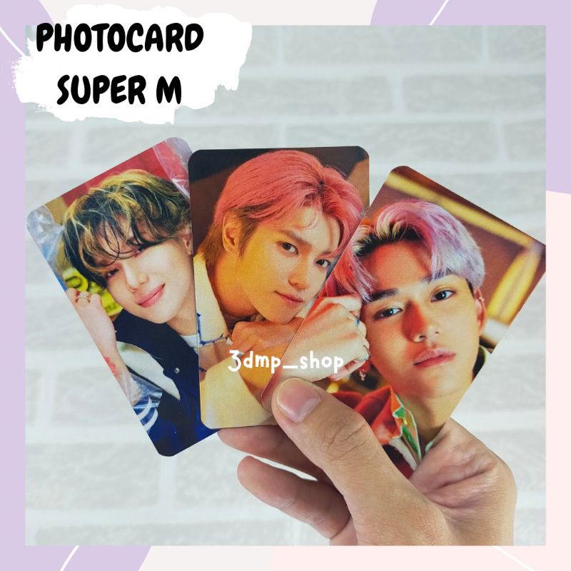 [25 lembar] photocard photo lomo card lomocard Super M SuperM 1000 we do