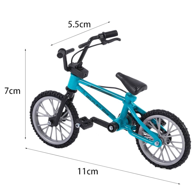 Mainan Simulasi Sepeda Bmx Mini Bahan Alloy Dengan Rem Untuk Anak