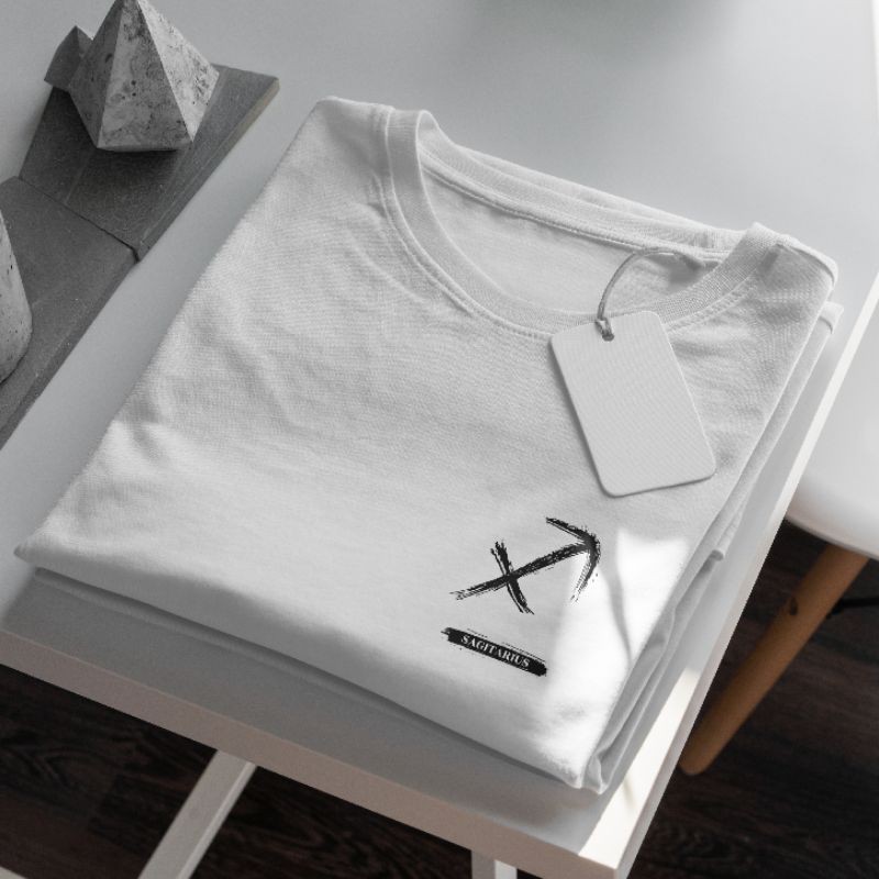 Kaos Sagitarius Hand - Drawing - Kaos Zodiak