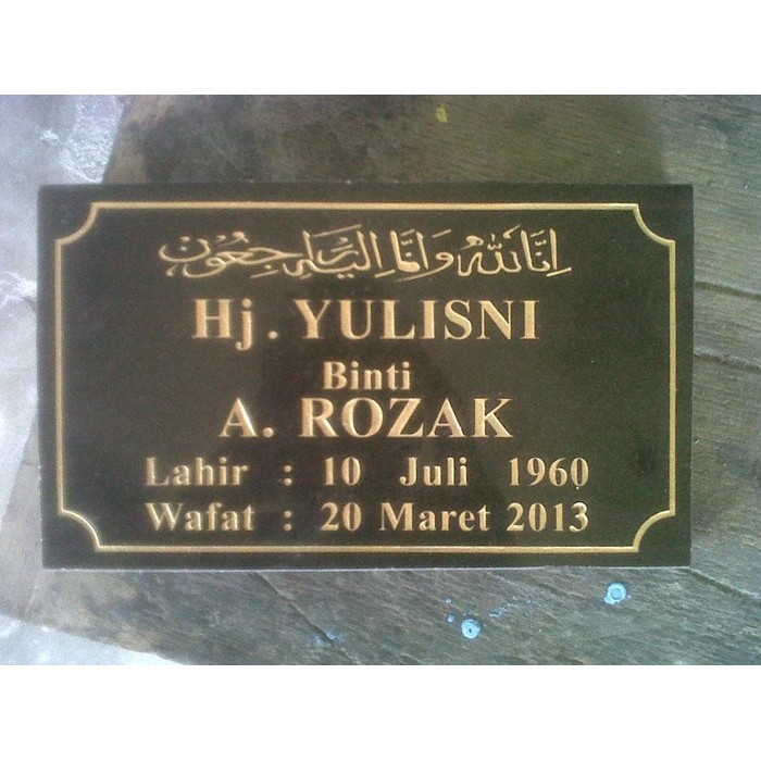 JUAL Ukuran 20x30x1 8cm Batu Nisan Granit Makam Kuburan JUAL Ukuran 20x30x1 8cm Batu Nisan Granit Makam Kuburan