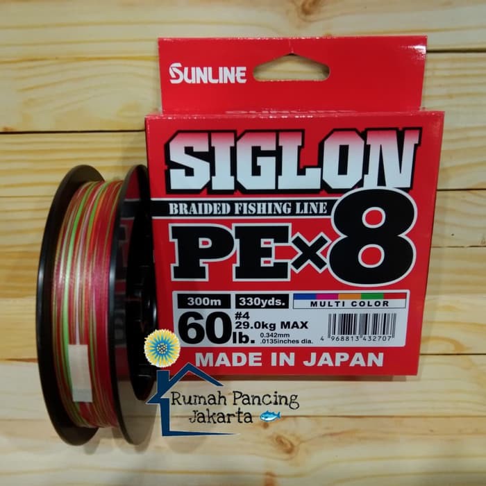 Senar PE Sunline Siglon Pe X8-300m Pe.4