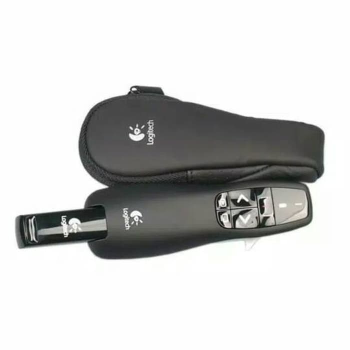 

A81Duya Logitech R400 - Logitech Presenter , Wireless Presenter, Laser Pointer - Hitam As71S0D
