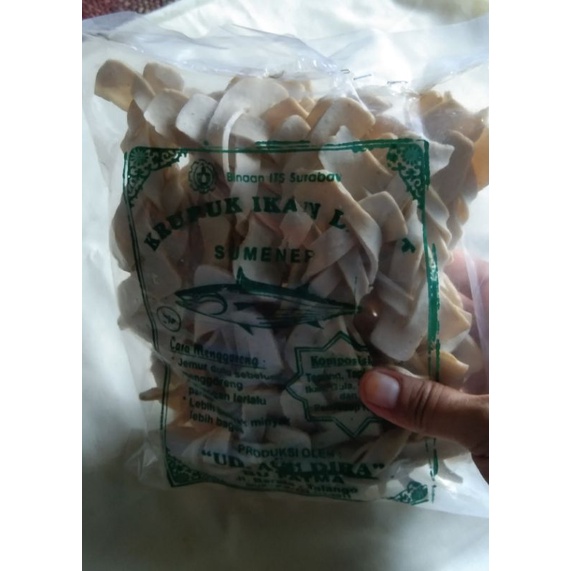 

KERUPUK IKAN ASLI//SUPER ISTIMEWA 500 GRAM//KERUPUK HIGH QUALITY KHAS MADURA SUMENEP