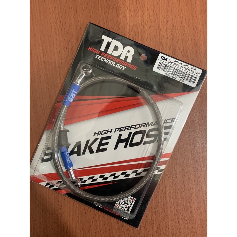 SELANG REM TDR KTC DEPAN ATAU BELAKANG ORIGINAL DAN AEROMOTIVE SCOOPY BEAT VARIO 125 150 MIO FINO SUPRA TIGER RX KING JUPITER VEGA F1ZR (NMAX AEROX KLX PCX TIDAK BISA)-Blkg tdr silver 60cm