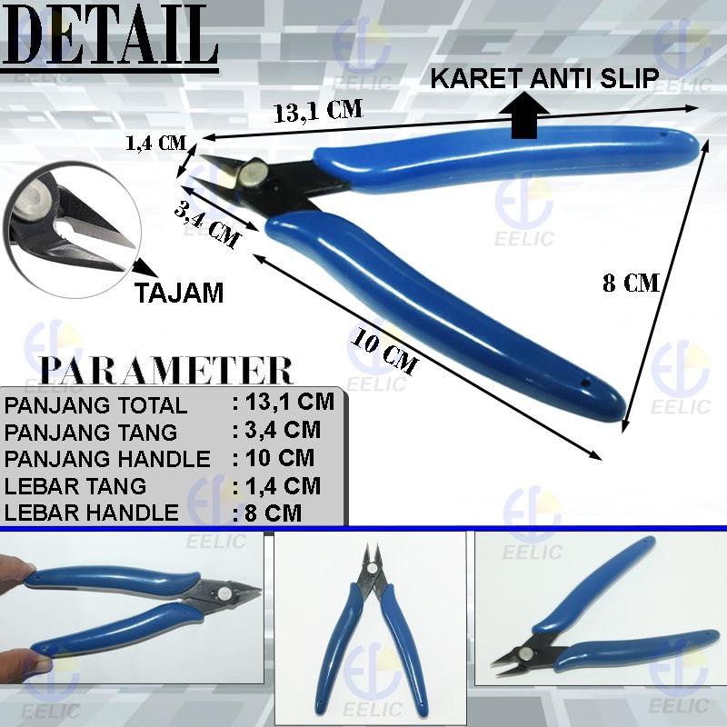 Plato Tang Potong 5 Inci Model 170 Tang Potong Micro Nipper