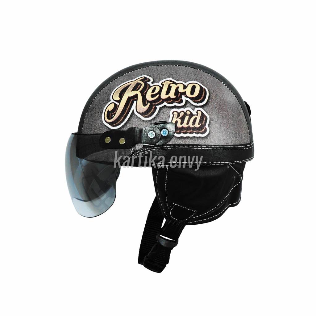 Helm Anak Balita Retro Seri Klasik Retro Kid