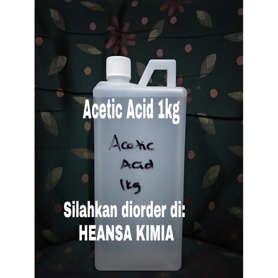 

BEST SELLER BIANG CUKA / ASAM ASETAT/ACETIC ACID 1KG !