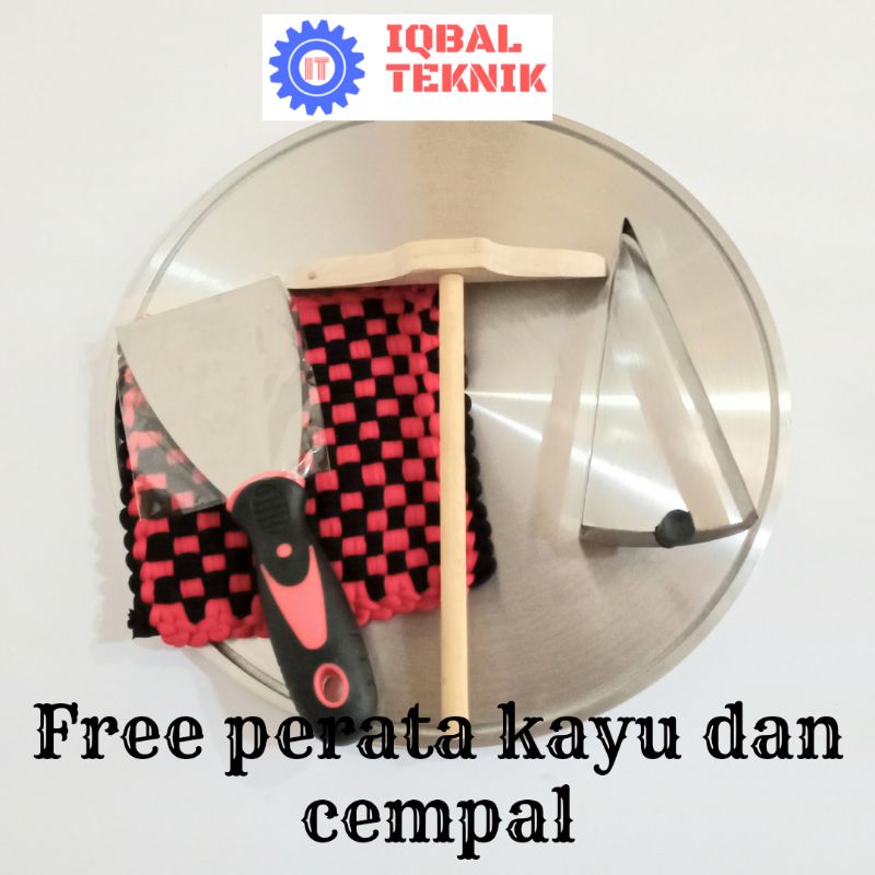 Loyang krepes 25cm,loyang crepes semi otomatis 25cm,loyang leker 1 paket