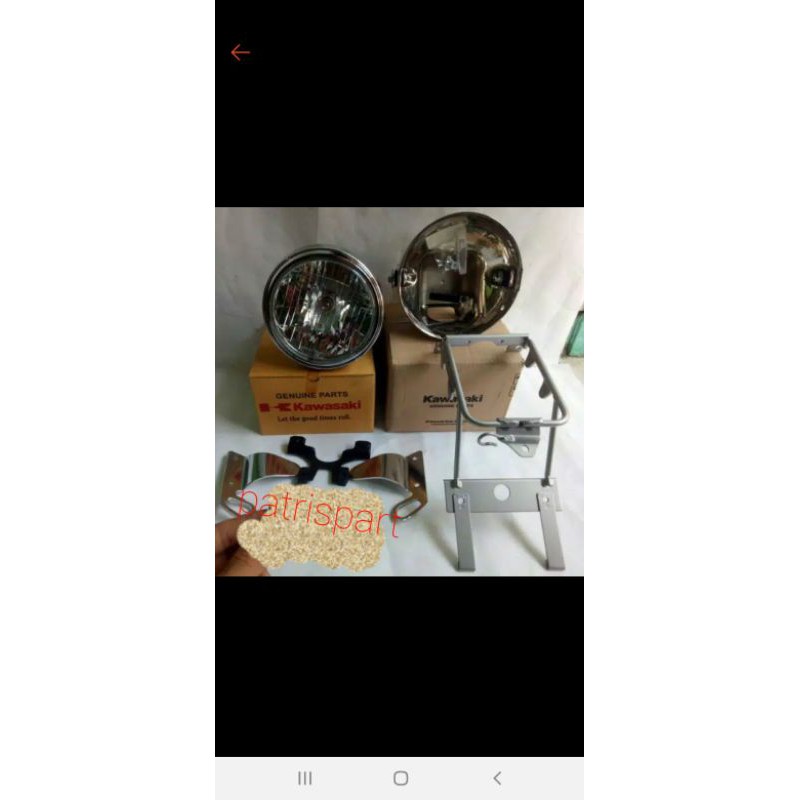 TERMURAH LAMPU BULAT SET NINJA R ORI