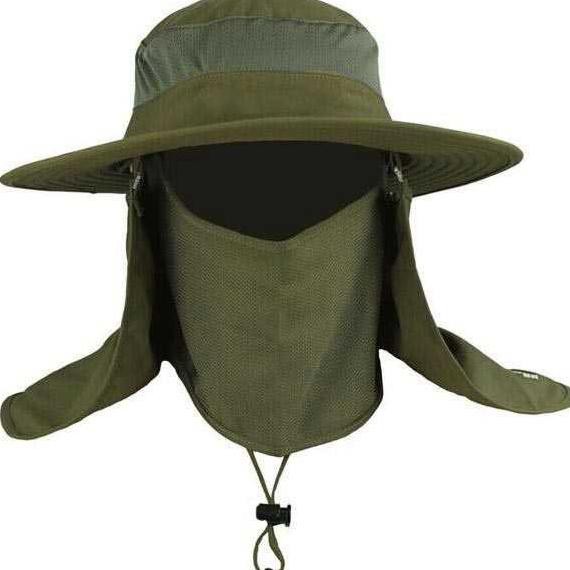 Topi Gunung dengan Sarung Wajah