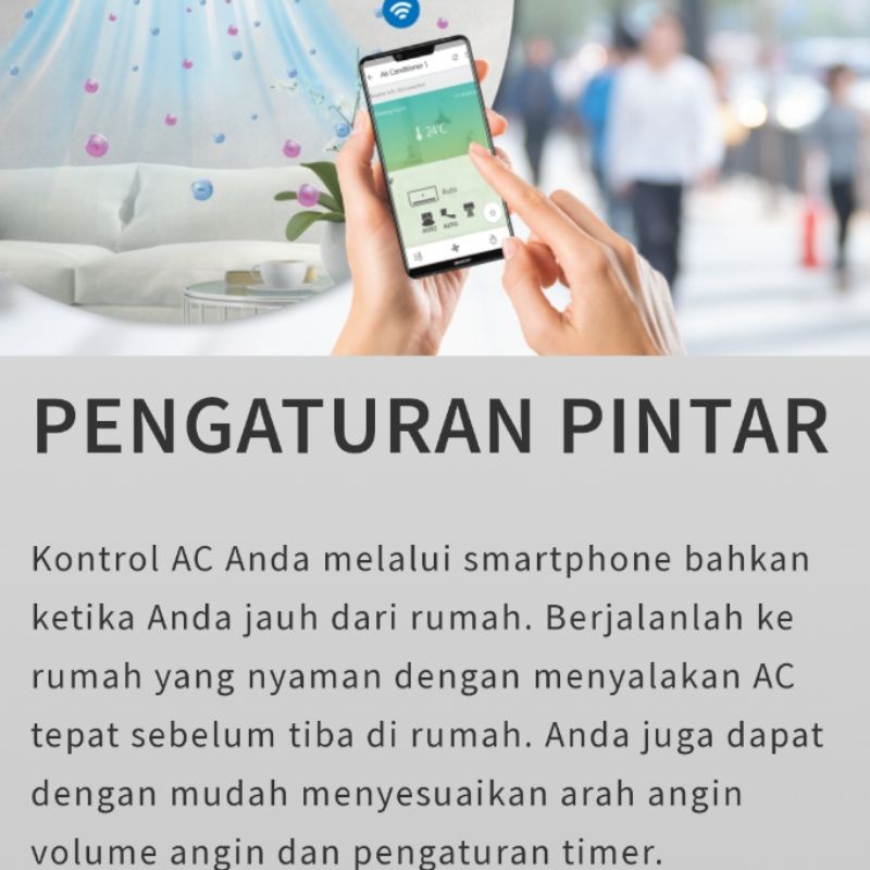 AC SHARP 1 PK AH-XP10YHY SMART WIFI INVERTER PLASMACLUSTER