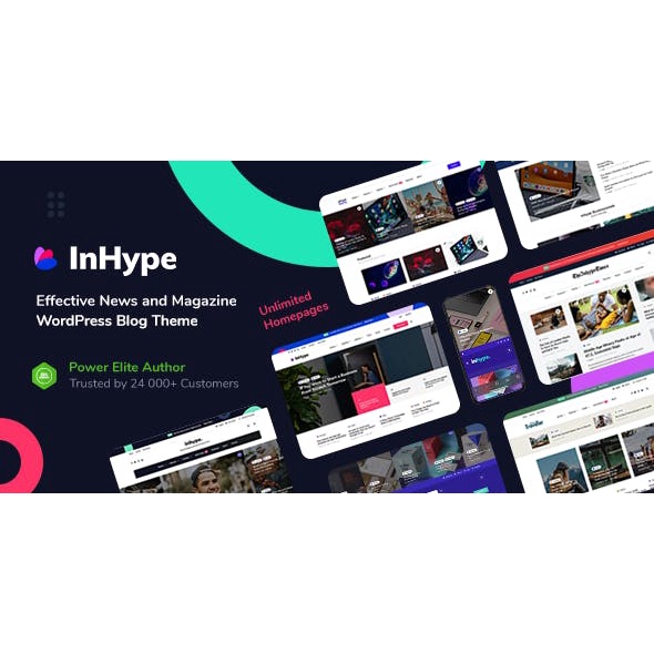Inhype Blog Magazine Wordpress Theme