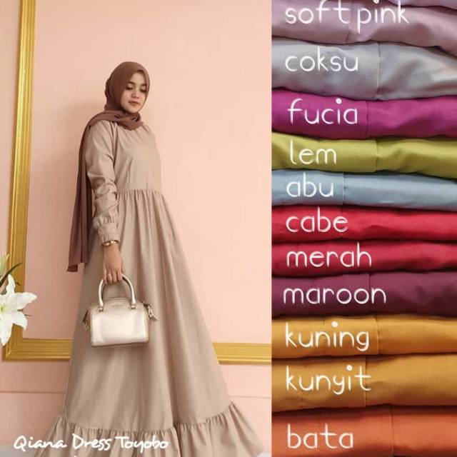 QIANA DRESS MONA SYARI BY M.E