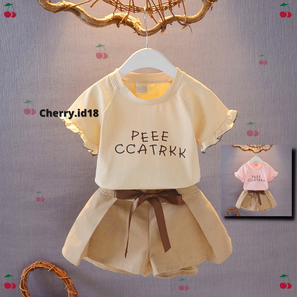 COD Set Dress Anak Perempuan Baju &amp; Celana / Dress Anak Perempuan / Setelan Dress Anak / Dress Anak Import NEW D24