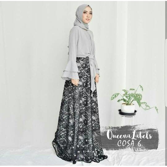 Azzura - Dress Muslimah Couple Wanita 582-04