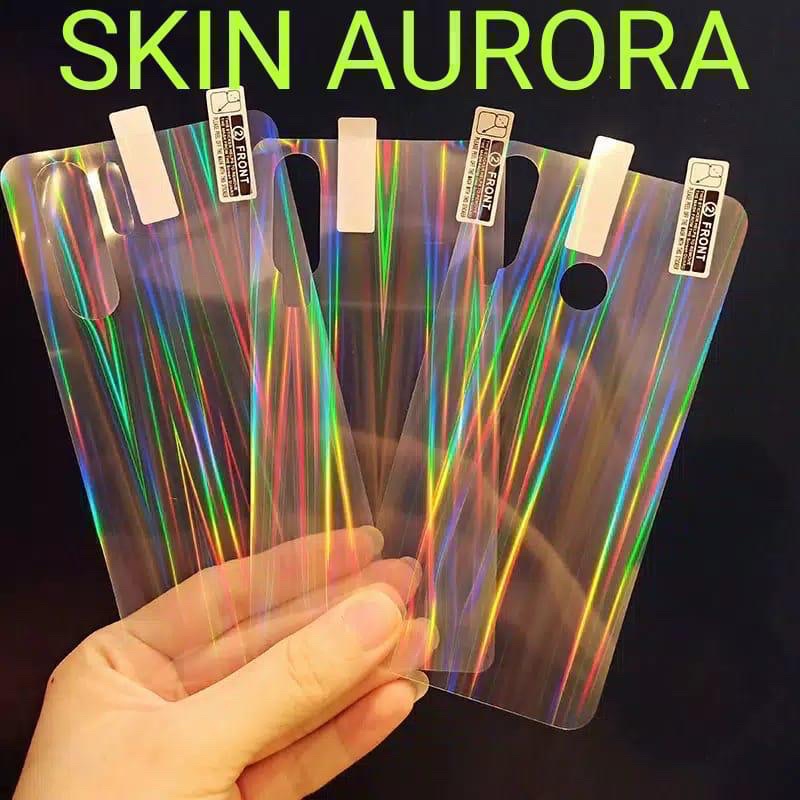 Skin AURORA Garskin OPPO RENO 6 4G antigores pelindung belakang hp