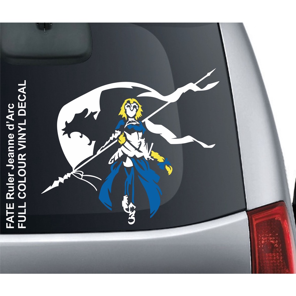 Sticker Cutting FATE Ruler Jeanne d'Arc Anime Manga