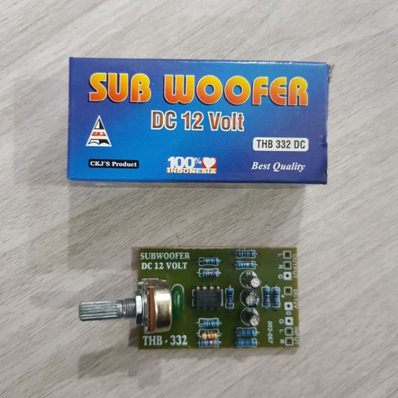 Kit Subwoofer DC 12V