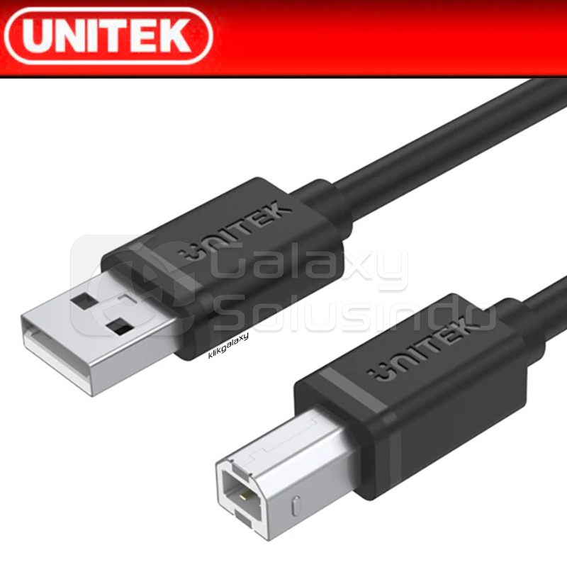 UNITEK Y-C421GBK USB 2.0 to USB-B Charging Cable - 5M Printer Cable