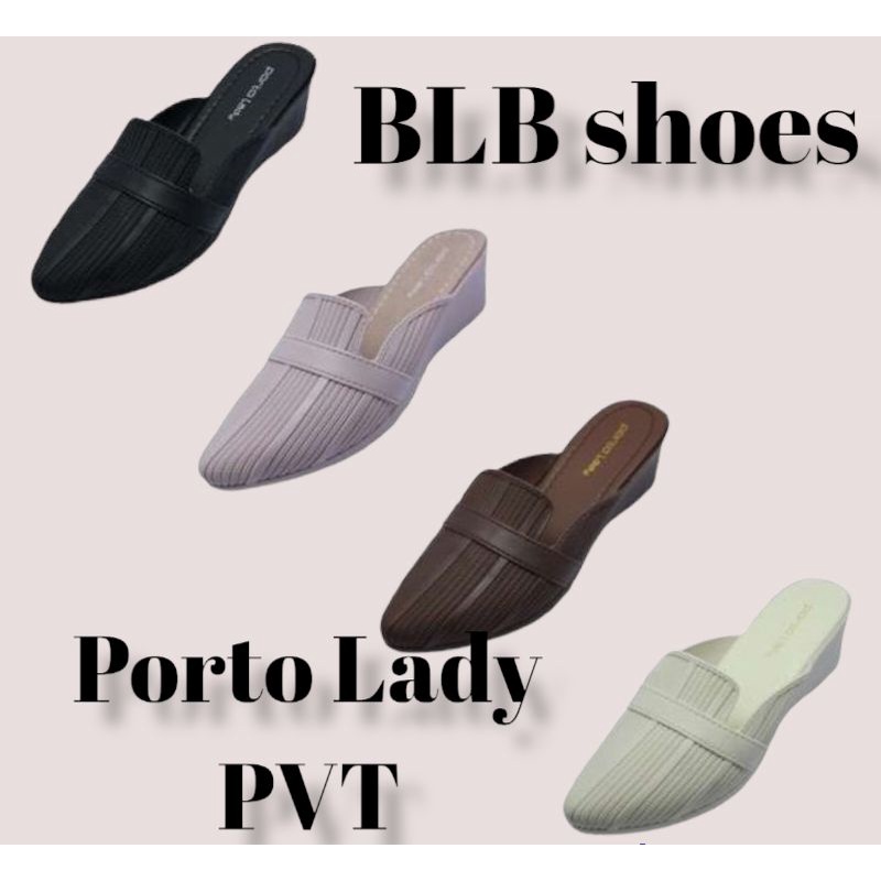 SEPATU SANDAL WANITA PORTO LADY SANDAL SLOPJELLY KARET PEREMPUAN TERBARU MODEL KOREA WEDGES WANITA KEKINIAN NYAMAN