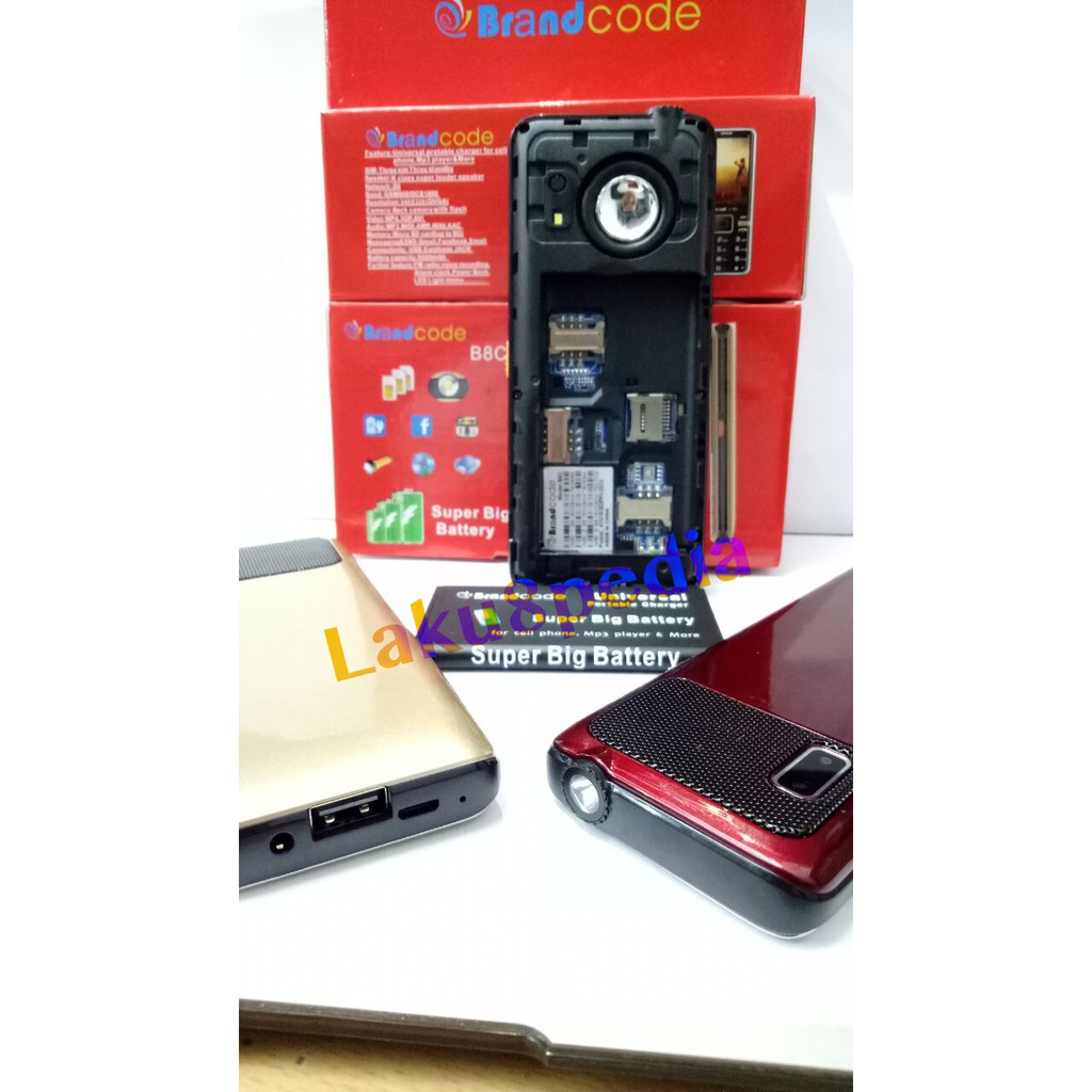 Terlaris BRANDCODE B8C TULISAN BESAR 3 SIM B 8C RADIO DAN SENTER