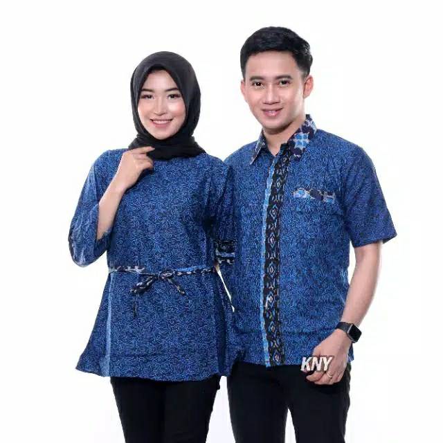 [NEW ARIVAL] WOU BATIK COUPLE ARMINA Ruffle Batik Couple Ori Ndoro Jowi DNT Garansi Termurah - BG074